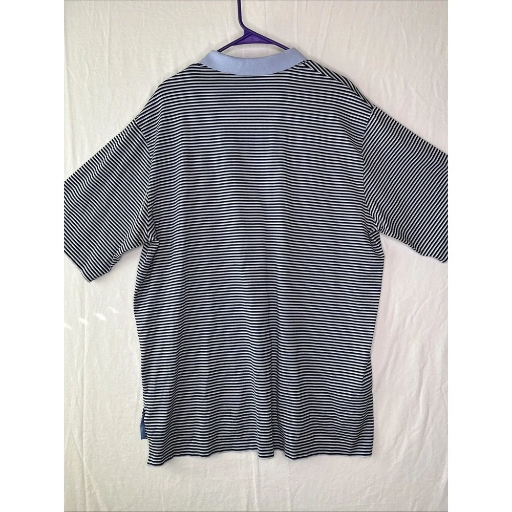 Polo Golf Ralph Lauren Shirt Pima Cotton Polo Stretch Performance Striped XL‎